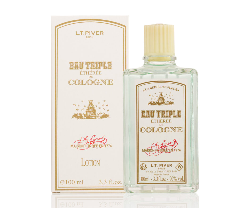 Flacon et étui Triple Ethérée par L.T. Piver