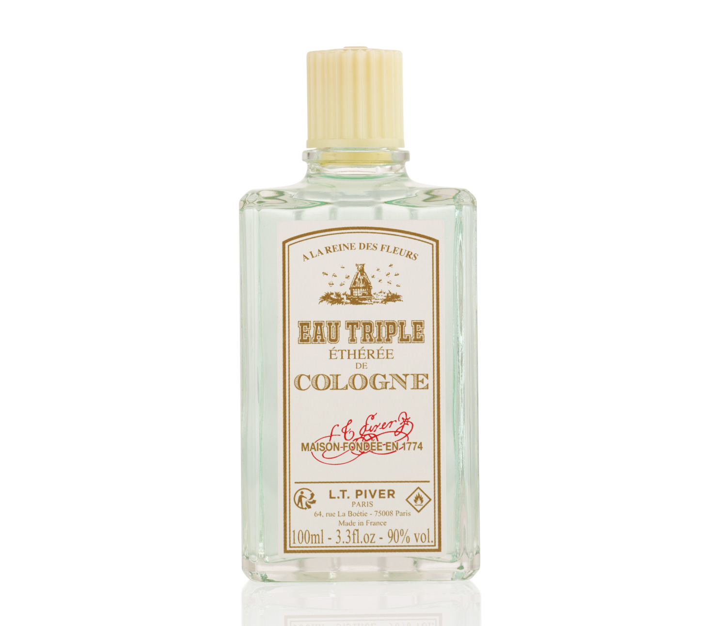 Flacon Triple Ethérée, parfum frais et élégant L.T. Piver